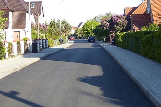 Ulica Zawiszy Czarnego po remoncie