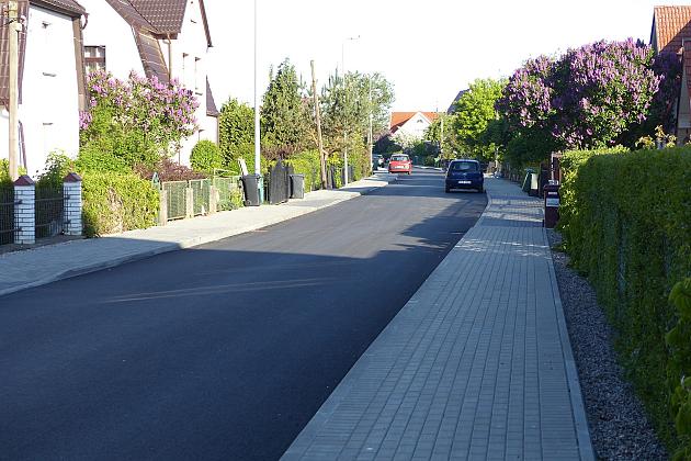 Ulica Zawiszy Czarnego po remoncie