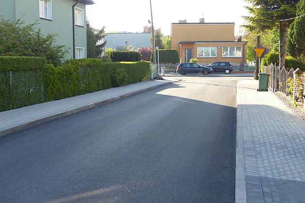 Ulica Zawiszy Czarnego po remoncie