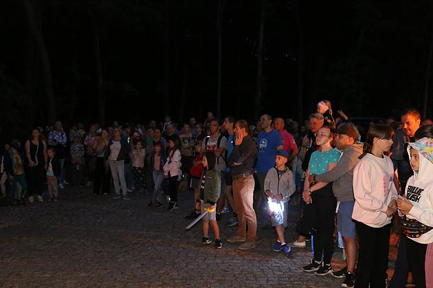 Spacerowali z duchami krzyżaków do trzech wież