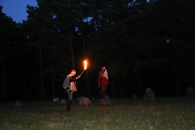 Spacerowali z duchami krzyżaków do trzech wież