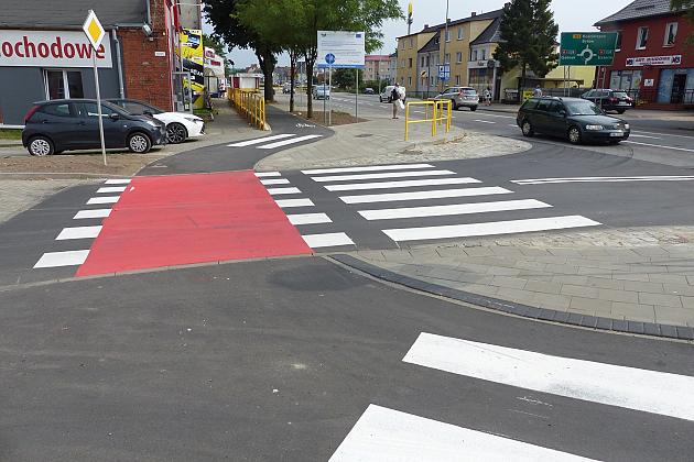 Nowa droga dla rowerów przy Krzywoustego otwarta!