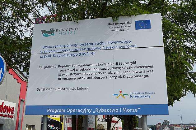 Nowa droga dla rowerów przy Krzywoustego otwarta!