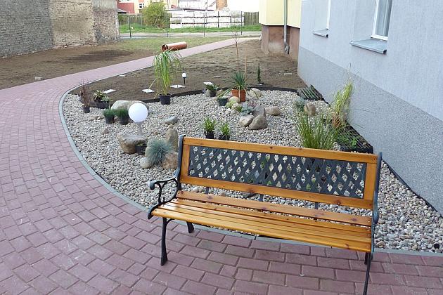 Przy Stryjewskiego utworzono podwórko integracyjne