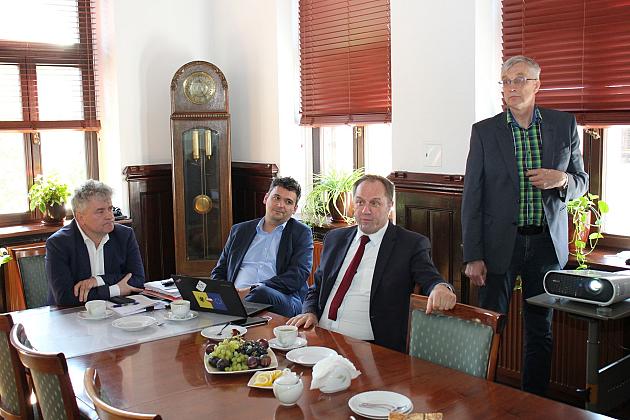 Marszałek Województwa Pomorskiego i Burmistrz Lęborka o współpracy w kolejnych latach