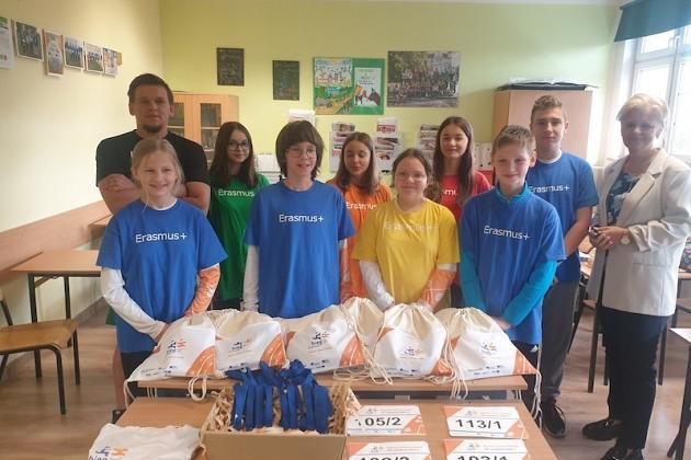 Pobiegli w V Ogólnopolskim Biegu Erasmusa