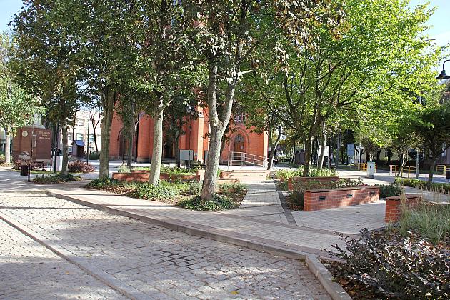 Zielono i stylowo. Plac Kopernika po rewitalizacji.