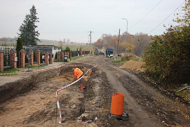 Wykopy na Pułaskiego. Trwa budowa nowej ulicy