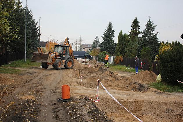 Wykopy na Pułaskiego. Trwa budowa nowej ulicy