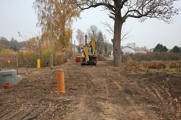 Wykopy na Pułaskiego. Trwa budowa nowej ulicy