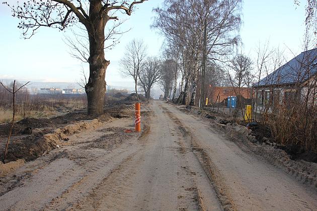 Trwa budowa ulicy Pułaskiego w Lęborku