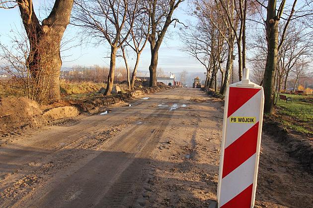Trwa budowa ulicy Pułaskiego w Lęborku