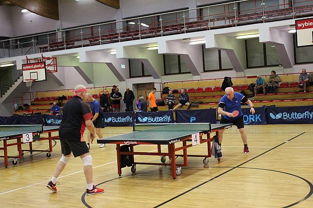 Faworyci nie zawiedli podczas Otwartych Mistrzostw Lęborka w tenisie stołowym