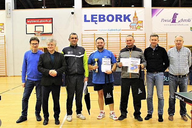 Faworyci nie zawiedli podczas Otwartych Mistrzostw Lęborka w tenisie stołowym
