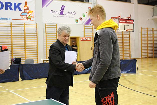 Faworyci nie zawiedli podczas Otwartych Mistrzostw Lęborka w tenisie stołowym