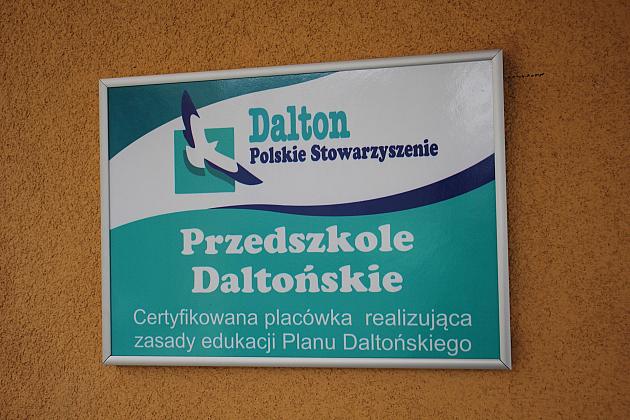 Przedszkole nr 9 z certyfikatem Przedszkola Daltońskiego