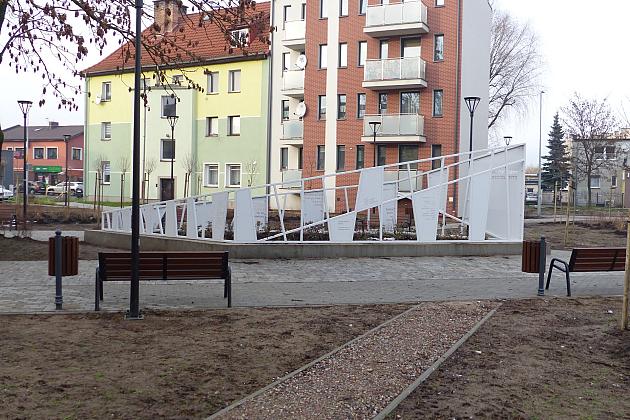 Podwórko integracyjne poświęcone Mieczysławowi Stryjewskiemu