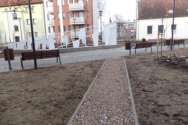 Podwórko integracyjne poświęcone Mieczysławowi Stryjewskiemu