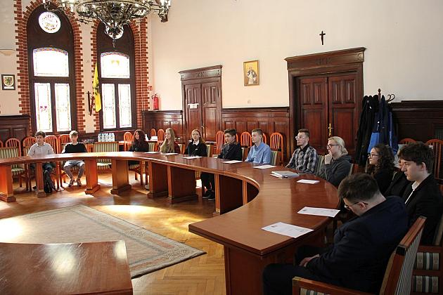 Po sesji Młodzieżowej Rady Miasta Lęborka