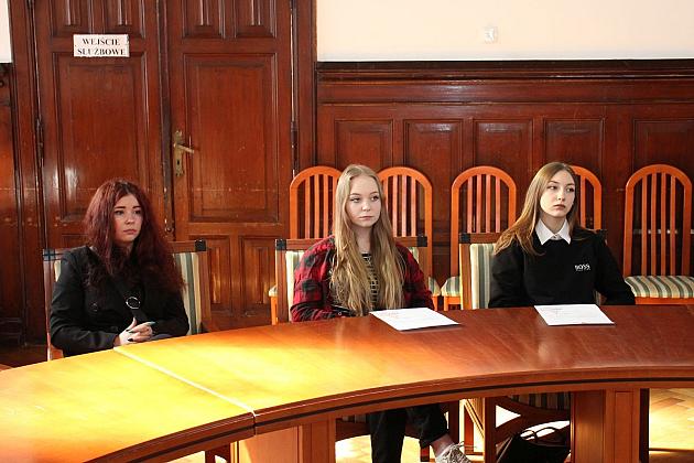 Po sesji Młodzieżowej Rady Miasta Lęborka