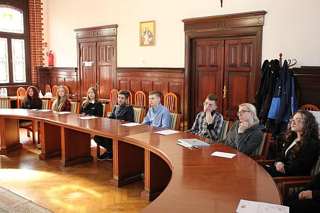 Po sesji Młodzieżowej Rady Miasta Lęborka