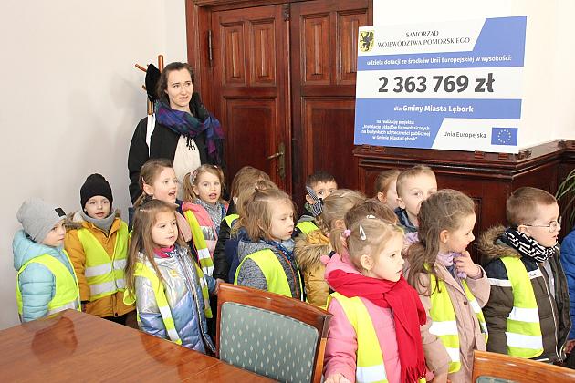 Wielkanocna wizyta przedszkolaków