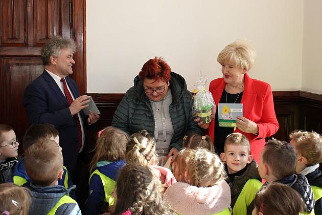 Wielkanocna wizyta przedszkolaków