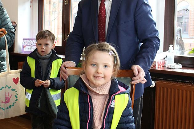 Wielkanocna wizyta przedszkolaków