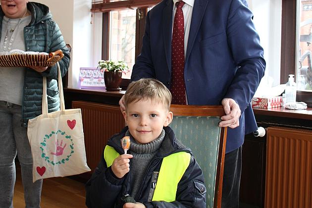 Wielkanocna wizyta przedszkolaków