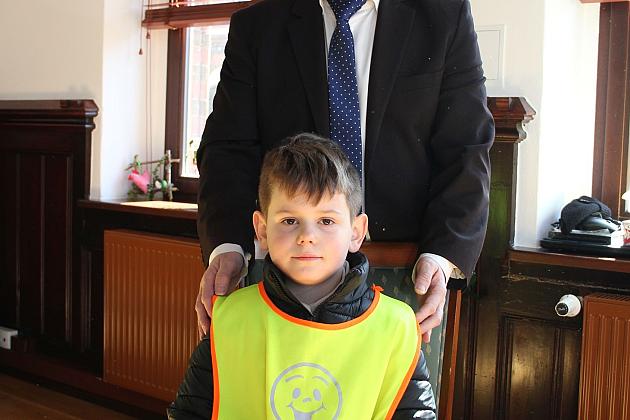 Przedszkolaki złożyły wielkanocne życzenia