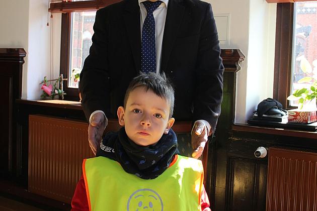 Przedszkolaki złożyły wielkanocne życzenia