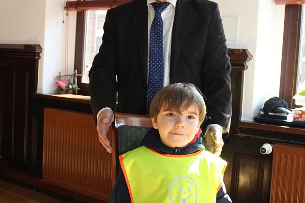 Przedszkolaki złożyły wielkanocne życzenia