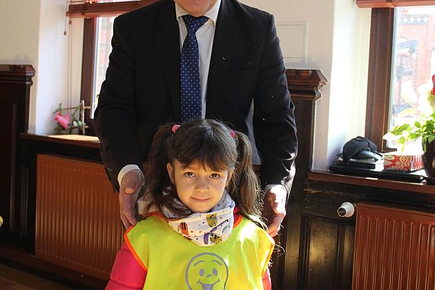 Przedszkolaki złożyły wielkanocne życzenia