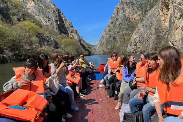 Uczniowie SP1 w ramach Erasmusa odwiedzili Macedonię Północną