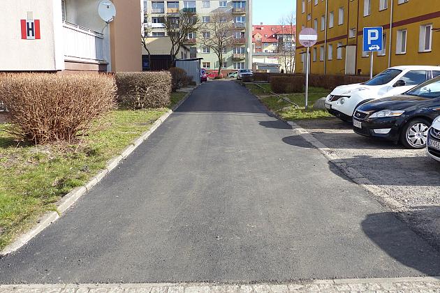 Nowy asfalt na ulicach