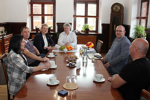 Mistrzyni Europy Małgorzata Glinka-Mogentale odwiedziła Lębork