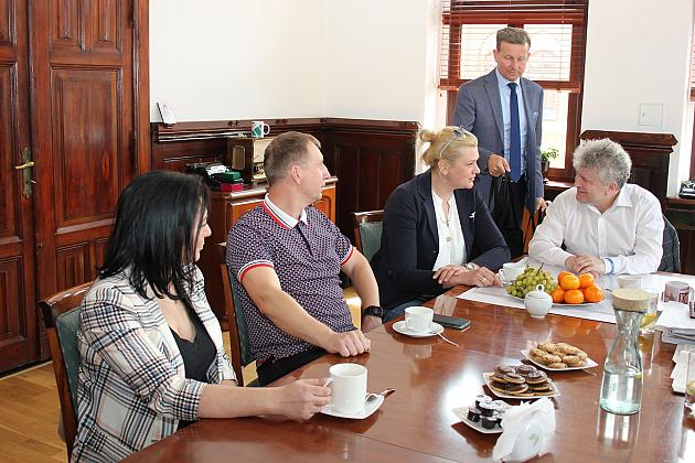 Mistrzyni Europy Małgorzata Glinka-Mogentale odwiedziła Lębork