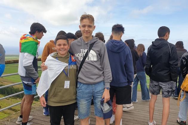 Uczniowie SP1 z Erasmusa+ polecieli na Azory
