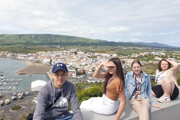 Uczniowie SP1 z Erasmusa+ polecieli na Azory