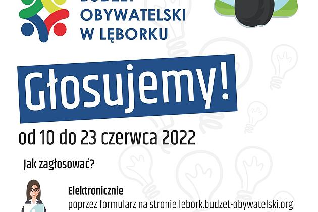 Budżet Obywatelski w Lęborku – głosuj już od 10 czerwca 2022r.