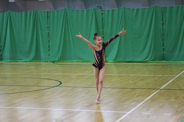 Pokazy gimnastyki artystycznej w Lęborku