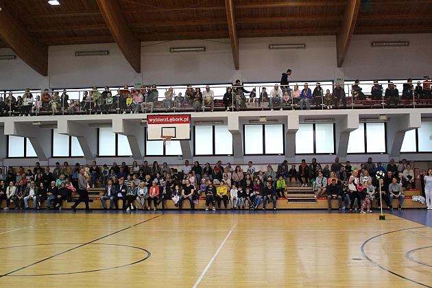 Pokazy gimnastyki artystycznej w Lęborku