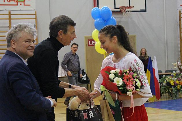 Pokazy gimnastyki artystycznej w Lęborku