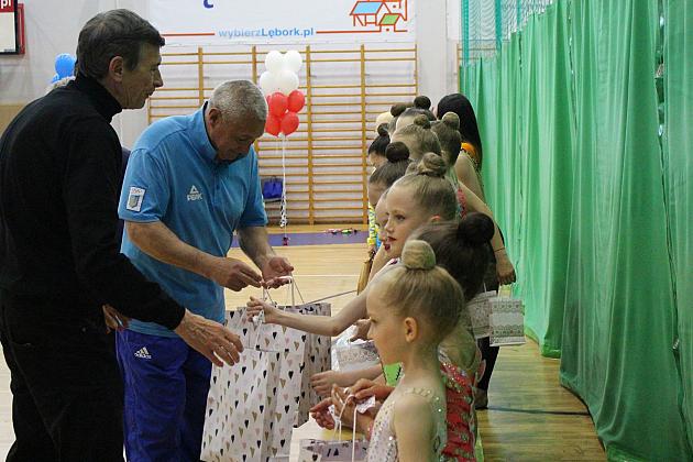 Pokazy gimnastyki artystycznej w Lęborku