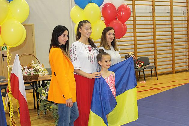 Pokazy gimnastyki artystycznej w Lęborku