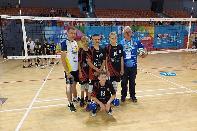 Sukces młodych siatkarzy z Lęborka w Arenie Gliwice