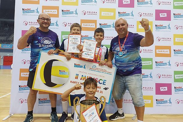 Sukces młodych siatkarzy z Lęborka w Arenie Gliwice