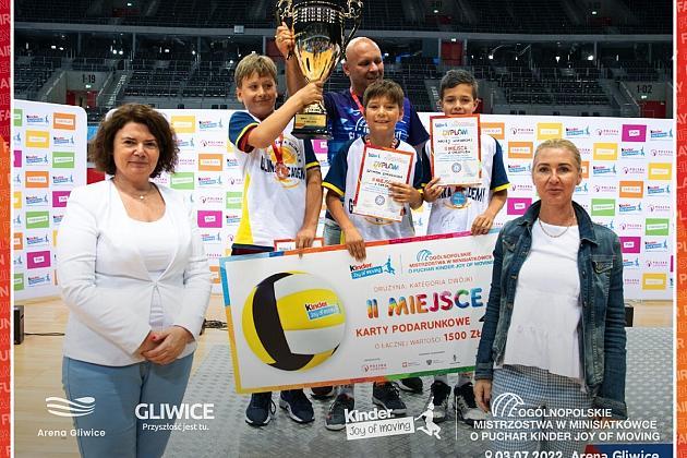 Sukces młodych siatkarzy z Lęborka w Arenie Gliwice