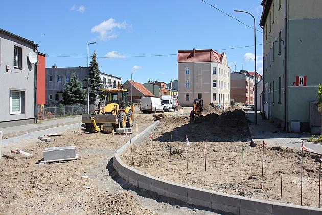Drogowa inwestycja zmienia rewitalizowaną dzielnicę