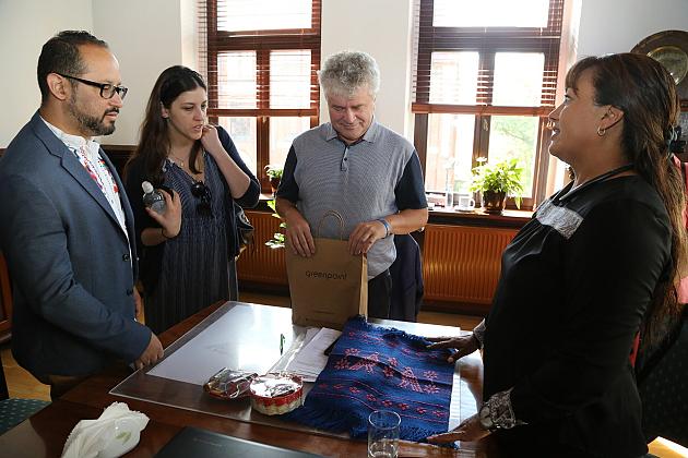 Przedstawiciele zespołu DANGO z Meksyku gościli w Ratuszu